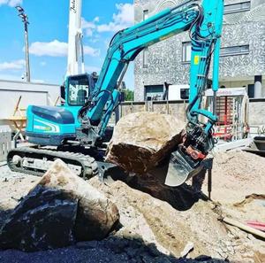 Best Price 0.26cbm Excavator <b>Machine</b> SWE90UF 8.2t Crawler Excavator with High Efficiency - Product Image 3