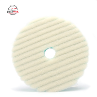 LEADMAX Personnalisable OEM 3-5-6 Pouces Feutre de Laine Grossier Japon Polissage Tampons de Polissage pour Carrosseries de Voitures Durable Coupe Lourde