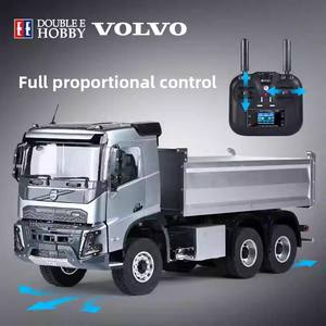Double Eagle 1/14 E015 <span class=keywords><strong>Volvo</strong></span> FMX Camión Volquete Grande <span class=keywords><strong>a</strong></span> Control Remoto Eléctrico, Modelo de Simulación Totalmente Metálico, Incluye Control Remoto - Product Image 4