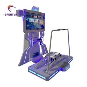 Simulateur de ski VR Sport JH65415 9D en acier et aluminium pour aéroport, école, domicile, intérieur, extérieur, garderie, lieux publics, centre commercial - Product Image 6