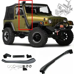 Boccaglio della presa d'aria 4x4 Offroad accessori Auto boccaglio adatto per Jeep Wrangler TJ