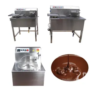 Chocolate melting pot chocolate enrobing tempering machine