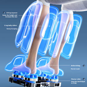 Akustische Wellen 8D Motor Dual Zero Gravity SL-<span class=keywords><strong>Track</strong></span> KI-Sprachsteuerung Wärmetherapie Massagesessel mit Kopfbedeckung für Wellness zu Hause - Product Image 3