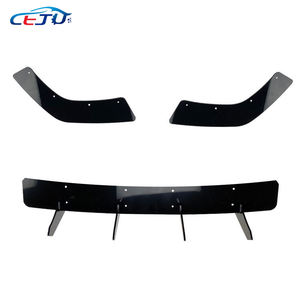 Protector de cubierta de difusor de labio de parachoques inferior trasero de coche ABS negro brillante para Hyundai Elantra GT <span class=keywords><strong>I30</strong></span> <span class=keywords><strong>N</strong></span> Hatchback 2017-2025 - Product Image 4