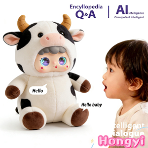 Muñecos de Peluche con Rostro de Vinilo y Tecnología IA, Personalizables, con Conexión Inalámbrica, para el Aprendizaje Infantil, OEM/ODM - Product Image 1