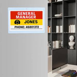 7.5'' 4 Color E-Ink Epd Display Large Conference Meeting Nameplate E Paper Display Tag Electronic E Ink <b>Shelf</b> Label Manufacturer - Product Image 1