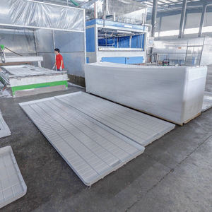 Banc roulant plateau ABS 4x8 grand plateau de débit d'inondation en plastique banc roulant de culture commerciale plateau d'inondation automatique mobile - Product Image 4