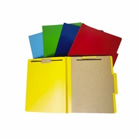 Vente flash : Dossiers de présentation bleus personnalisés, tailles disponibles pour l'école et le bureau, fabriqués en papier durable