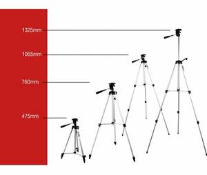 WT330A <span class=keywords><strong>Trépied</strong></span> 1325mm Accessoires d'<span class=keywords><strong>action</strong></span> professionnels Support de <span class=keywords><strong>trépied</strong></span> pour appareil photo portable <span class=keywords><strong>Trépied</strong></span> lumineux annulaire 330A - Product Image 5