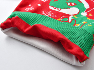 Nouveau Noël Jacquard <span class=keywords><strong>Pull</strong></span> Elk Enfants Chandails Tricotés À Manches Longues Enfants Garçons Filles De Noël Père Noël Chandails Automne Hiver - Product Image 6
