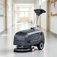 ST-X20 Compact Walk Behind Floor Scrubber Dryer Brosse de 330mm à piles 1500 m²/h Machine de nettoyage pour Gym Fitness Center