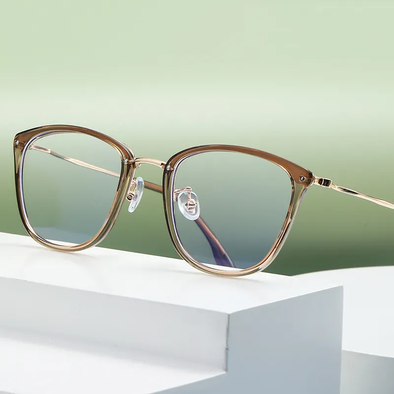 Occhiali da vista ultraleggeri ottici TR90 da uomo d'affari montatura per occhiali da vista montature per occhiali da vista da donna Full Rim