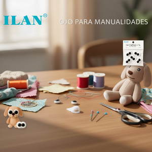 Occhi Artigianali Ilan 15mm 5pz per Giocattoli di Peluche - Product Image 3