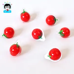 Vente en gros OEM Commande 2g Mini Gummy Ball Confiture de bonbons mous à la saveur de fraise pour les enfants