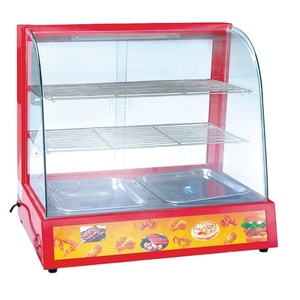 High Definition Glass Display Showcase Warming Showcase <strong>Food</strong> <strong>Warmer</strong> for Bread and Snack <strong>Food</strong> - Product Image 1