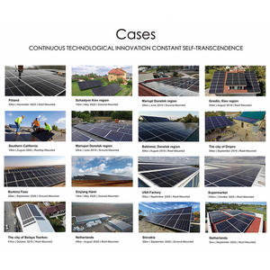 Système solaire complet 10 kW 20 kW 30 kW 50 kW, système hybride hors réseau 48 V UE 220 V 380 V, système solaire domestique et industriel sur réseau avec batterie M - Product Image 1