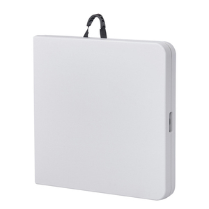 <span class=keywords><strong>Mesa</strong></span> Rectangular de Plástico de <span class=keywords><strong>Altura</strong></span> Ajustable para Exteriores, Estilo Moderno, para Picnic, Bodas, Fiestas, Eventos y Banquetes - Product Image 4