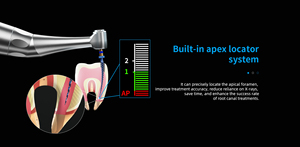 Moteur endodontique sans fil 2 en 1 E310 avec localisateur d'apex intégré pour la préparation des canaux radiculaires - Product Image 3
