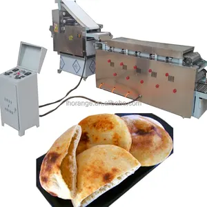 Otomatik ticari arap ekmek pide yapma makinesi/otomatik arap gözleme Pita roti chapati ekmek makinesi