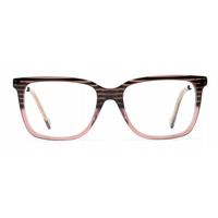 BONA Spécifications multiples Monture de lunettes en feuille unisexe Lunettes optiques en acétate de haute qualité avec nouveau design