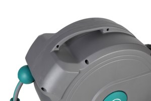 Автоматическая перемотка настенного шланга для воды с распылителем, поворотный кронштейн, медленное Втягивание, выдвижная катушка для садового шланга - Product Image 4