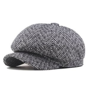 Gorra Octogonal Retro Casual de Moda para Hombre y Mujer, Boina Lisa, 100% Algodón, Ajustable, de Alta Calidad - Product Image 3