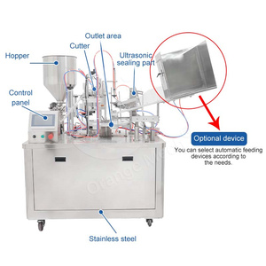 ORME Machine de remplissage automatique de tubes de dentifrice en aluminium souple laminé pour cirage à chaussures Fabricant - Product Image 4