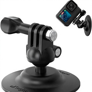 Support de caméra flexible à rotule adhésive, rotation à 360°, compatible avec les caméras d'action Hero Insta360 et Osmo, support réglable pour - Product Image 1