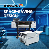 Machine d'impression par transfert thermique numérique KINGJET 24 pouces (60 cm) pour film PET, kit d'imprimante DTF complet avec agitateur
