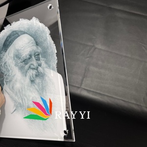 งานศิลปะอะคริลิกใสแบบสั่งทำพิเศษ คอลเลกชัน Waterdale ของ RAY YI ของขวัญสำหรับศาสนิกชนยิว ของขวัญสำหรับศาสนจารย์ งานศิลปะติดผนังสุดงดงาม ภาพวาด Gadol - Product Image 4