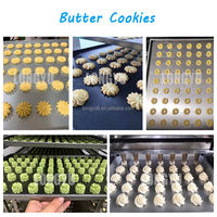 Machine commerciale multifonctionnelle de fabrication de biscuits de couleur unique de la CE Machine automatique de fabrication de biscuits Machine de fabrication de biscuits