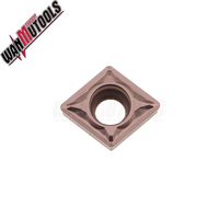 Productos originales y genuinos, inserto de fresado de control numérico CCMT060204FP/CCMT060208FP KCP25B