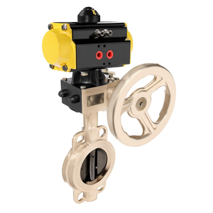 Vente de liquidation B2B COVNA, vanne papillon pneumatique à commande hydraulique, vanne pneumatique à retour de ressort avec siège en EPDM - Product Image 4