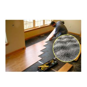 Usine En Gros Caoutchouc Granuler Acoustique <span class=keywords><strong>Isolation</strong></span> Acoustique Absorbant Les Chocs Polyuréthane Collé Mousse Rouleaux Caoutchouc-liège Tapis - Product Image 3