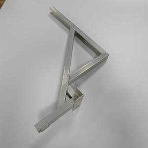 Servicio de soldadura de aluminio de fábrica OEM, corte de agujero de estampado, doblado CNC para soporte de soporte, marco de soldadura - Product Image 6