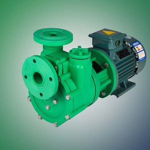 Bomba Centrífuga Química de Polipropileno RPP, Resistente a Ácidos y Álcalis, 220V Autocebante, Motor a Prueba de Explosiones de 380V - Product Image 2