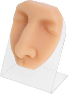 Silicone mô hình hình xăm đâm thủng khâu tiêm mô phỏng cơ thể con người một phần Silicone hiển thị tai mũi môi rốn xuyên mô hình - Product Image 4