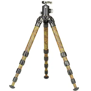 Chuyên Nghiệp Máy Ảnh Tripod Du Lịch Ngoài Trời Xách Tay Tripod Monopod Với Bóng Đầu Carbon Máy Ảnh Tripod