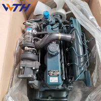Ensemble moteur diesel Kubota V2403 V2403T V2607 V3307 V3800 de haute qualité pour mini-pelle, petite excavatrice, machines de construction