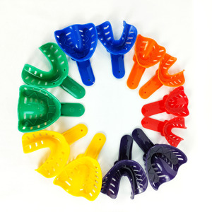 High temperature resistant Y Types disposable plastic impression teeth trays for dental