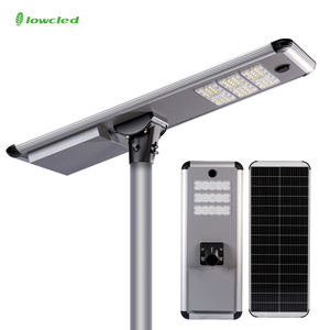 Điều khiển ánh sáng thông minh PPT + điều khiển thời gian + cảm biến vi sóng nhôm đúc 30W-150W tiết kiệm năng lượng LED đèn đường năng lượng mặt trời - Product Image 3