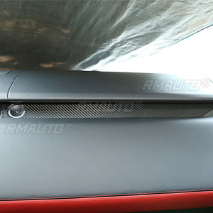 Autocollant de protection de tableau de bord en fibre de carbone pour Land Rover Range Rover Sport 2018-2020, accessoires de voiture, conduite à gauche - Product Image 4