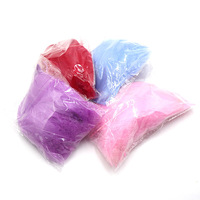 Plumes d'oie flottantes colorées DIY, directement du fabricant, pour boîte cadeau macaron rêveuse, garniture décorative, 100 pièces/paquet