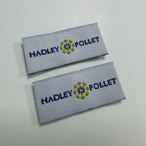 Grs dệt thương hiệu quần áo tên nhãn Logo tùy chỉnh cấp giấy chứng nhận Đen nhãn may Giày Logo thẻ cho giày - Product Image 3