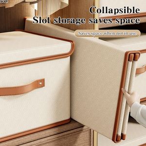 Organizador de Ropa Oxford de Alta Calidad, Organizador de Juguetes para el Hogar, Organizador de Edredones y Ropa, Cajas de Almacenamiento con Tapa - Product Image 4