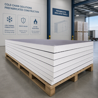 Panel Aislante Rígido de Espuma PIR Ignífugo B1, Alto Valor R, Impermeable, para Paredes, Techos, Cámaras Frigoríficas y Camiones Refrigerados