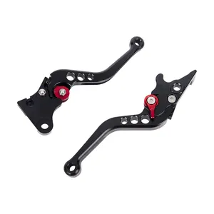 Custom Motorcycle Levers With Spring CNC Six Gears Adjustable Hydraulic Clutch And Brake Lever