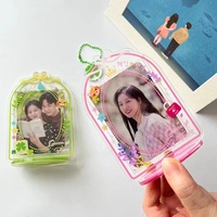Conçu sur mesure Kpop Photocard Holder PC Acrylique Photo Collect Card Holders avec Cartoon Anime Style Stars