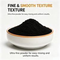 Pigment d'oxyde de fer noir, poudre de couleur inorganique, CAS n° 12227-9-3 pour peinture, revêtement, béton, ciment, caoutchouc, plastique