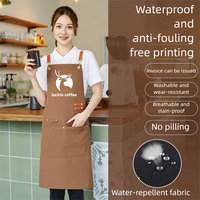 Tablier de cuisine personnalisable en toile pour restaurant et menuisier, en coton respirant, sans manches, réglable
